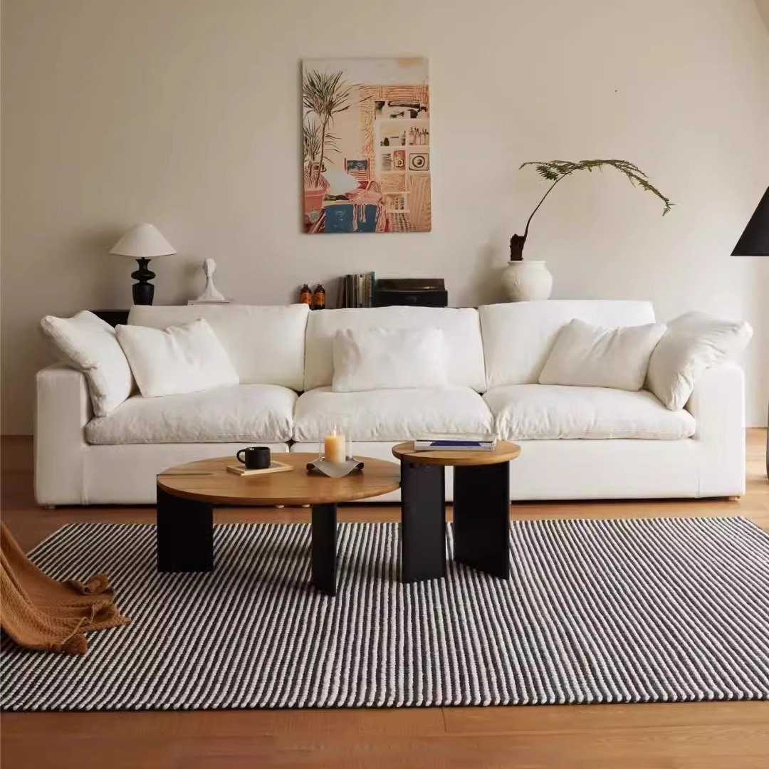 Customizable combination living room sofa furniture modern design modular vacuum compression packaging sofa