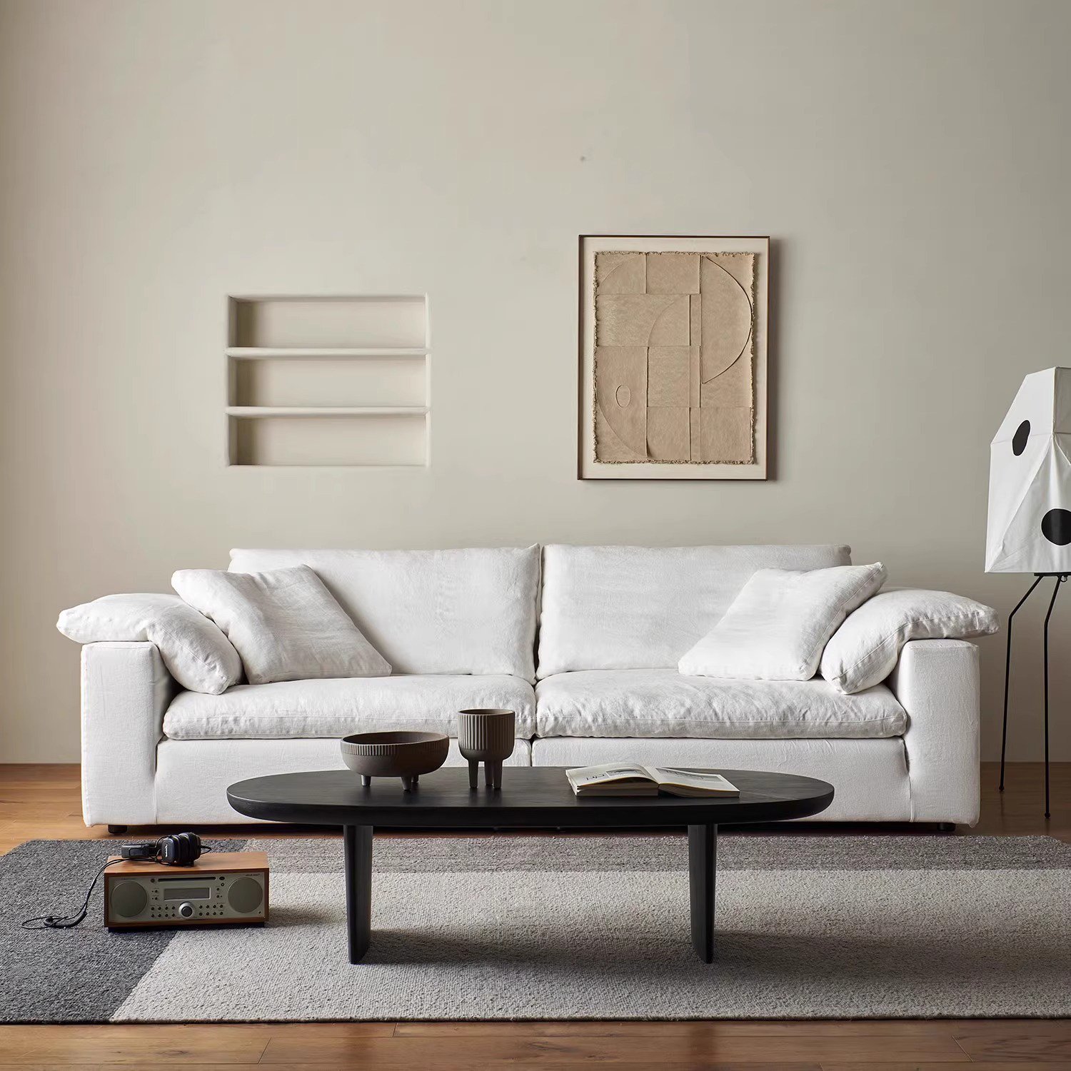 Customizable combination living room sofa furniture modern design modular vacuum compression packaging sofa