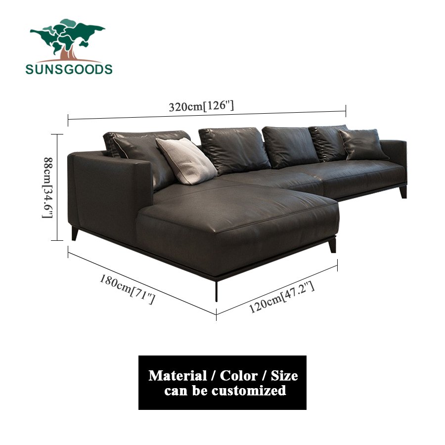 Light Luxury Premium Luxury Sofa Set Elegant Modern Sectional Couches Furniture Living Room Sofa