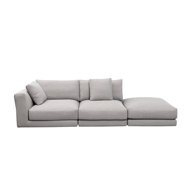 Living Room Sofas Modern Home Lounge Cushion Floor Single Sofa Chair Cloth Comfort Corner Sofa