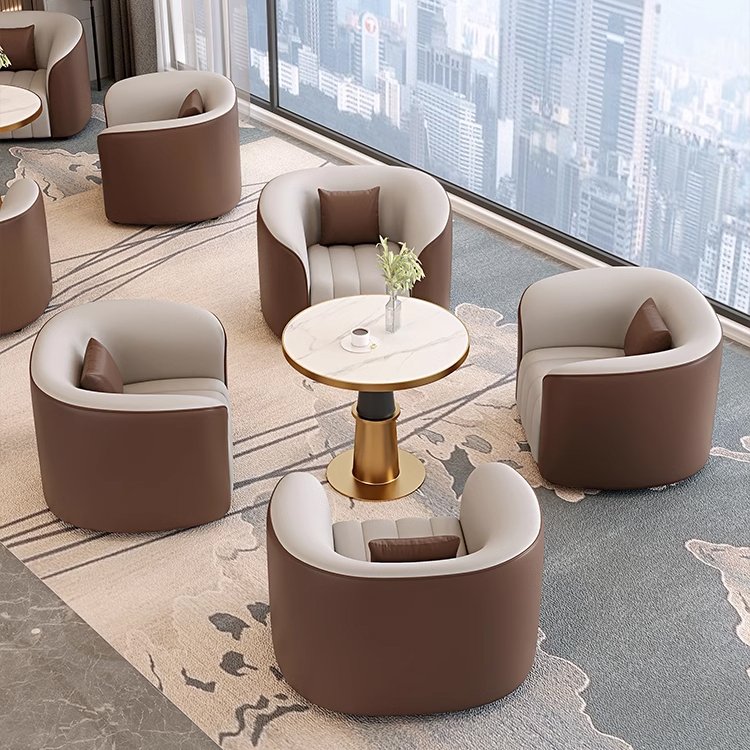 Simple modern style leather high quality sofa couch 3 seat popular home hotel restaurant furniture living room sofas