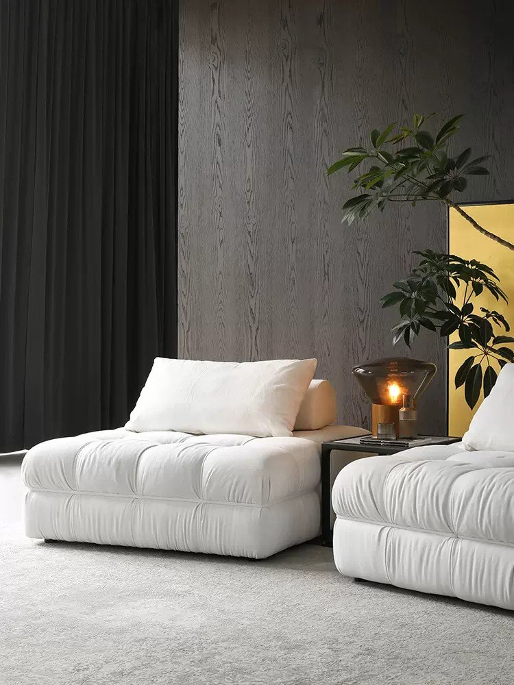 Minimalist 2 3 4 5 6 7 Seater Beige Corner Modular Modern Sectional living room Furniture Sectional sofa Set Sleeper sofa