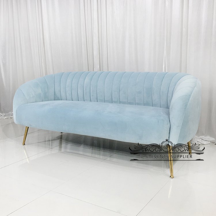 Wholesale comfortable velvet sofa living room fabric sofa furniture modern style