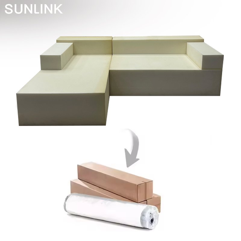 Living Room Compressed Sofa In Box Couches Modern Living Room Sofa Corduroy Fabric Sectional Compressed Vacuum Packed Sofa Set