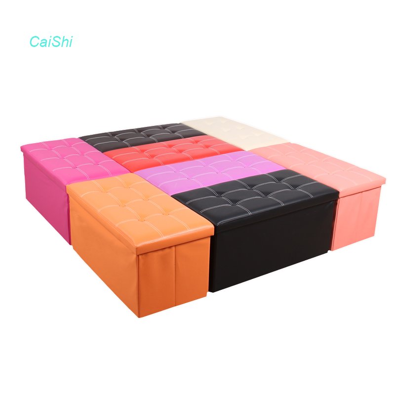 Elegant Home Furniture low price color custom Ottoman storage stool