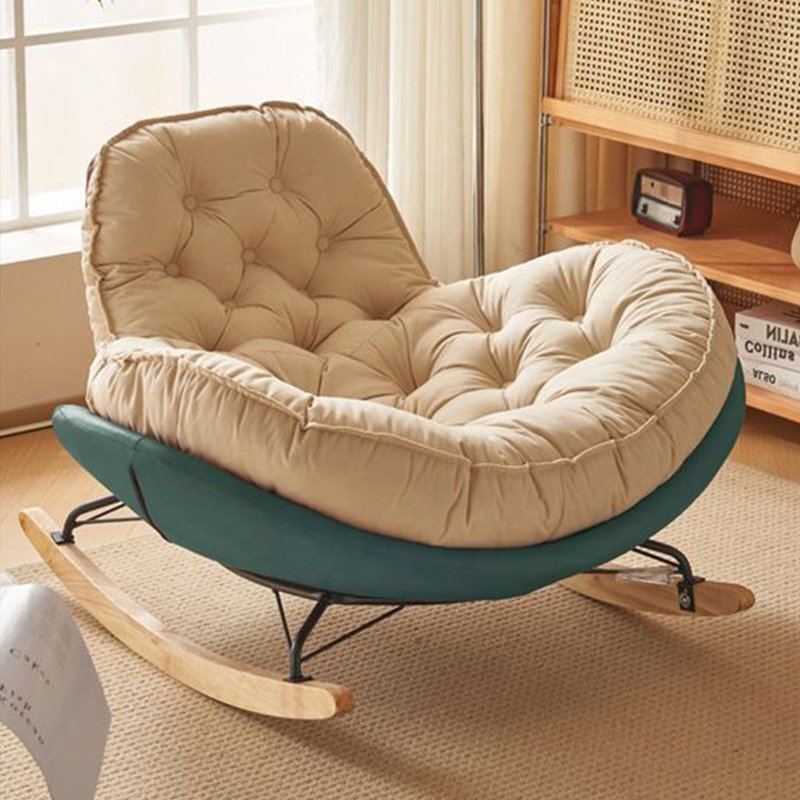 Luxury Sofas Rocking Leather Velvet Wood Nordic Office Hotel Chair Modern Home Couch Sectional Set Furniture Living Room Sofas