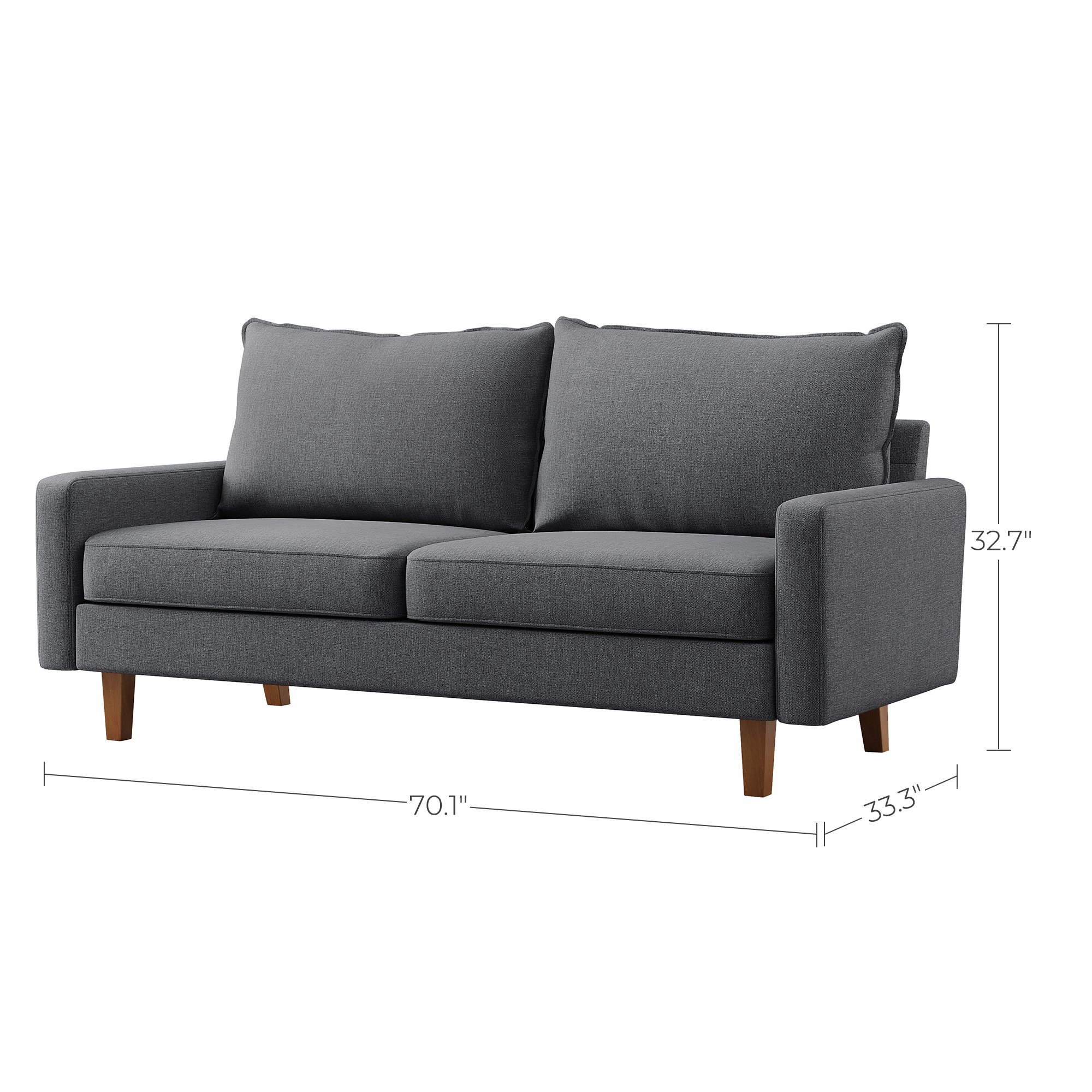 VASAGLE Century contemporary sofas modern furnitures house sofa sectional Living room sofa