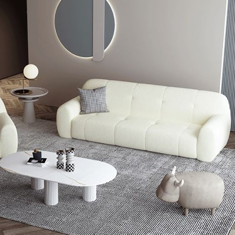 MRS WOODS Luxury Modern Design Nordic Antique Velvet Accent Arm Chair Living Room Sofa
