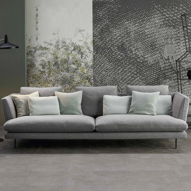 Modern Furniture Fabric Sofa Living Room Small Apartment Combination Simple Sofa Fabric Living Room Sofa