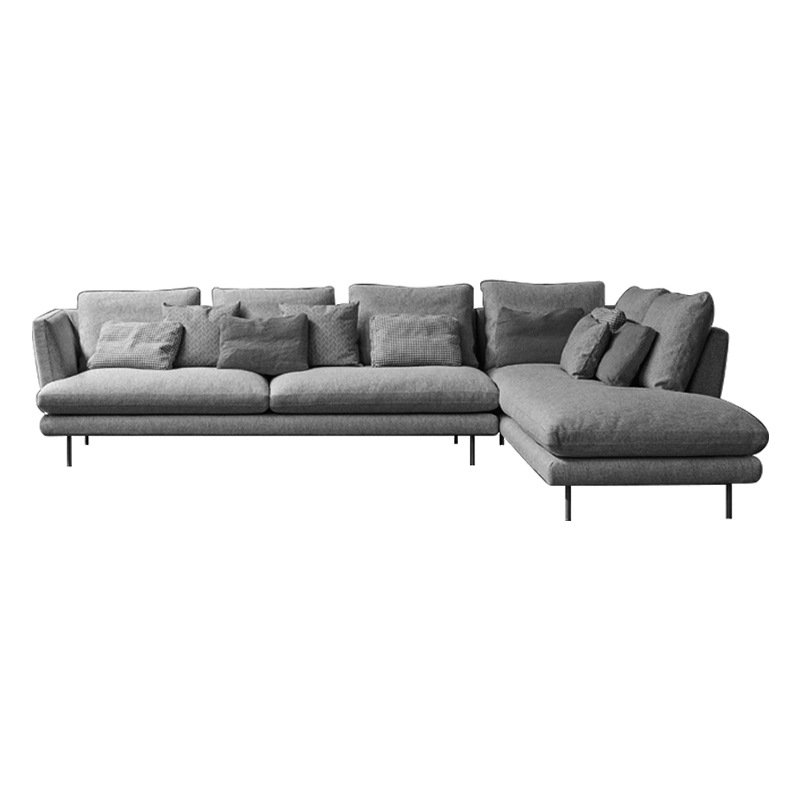 Modern Furniture Fabric Sofa Living Room Small Apartment Combination Simple Sofa Fabric Living Room Sofa
