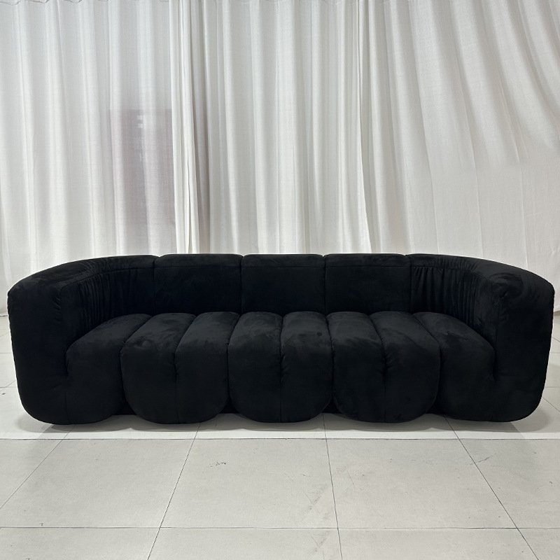 Leather Sofas Hair Salon Creative Nordic Style Home Hotel Living Room DS 707 Sofas Couch Sectional Furniture Set Designer Sofa