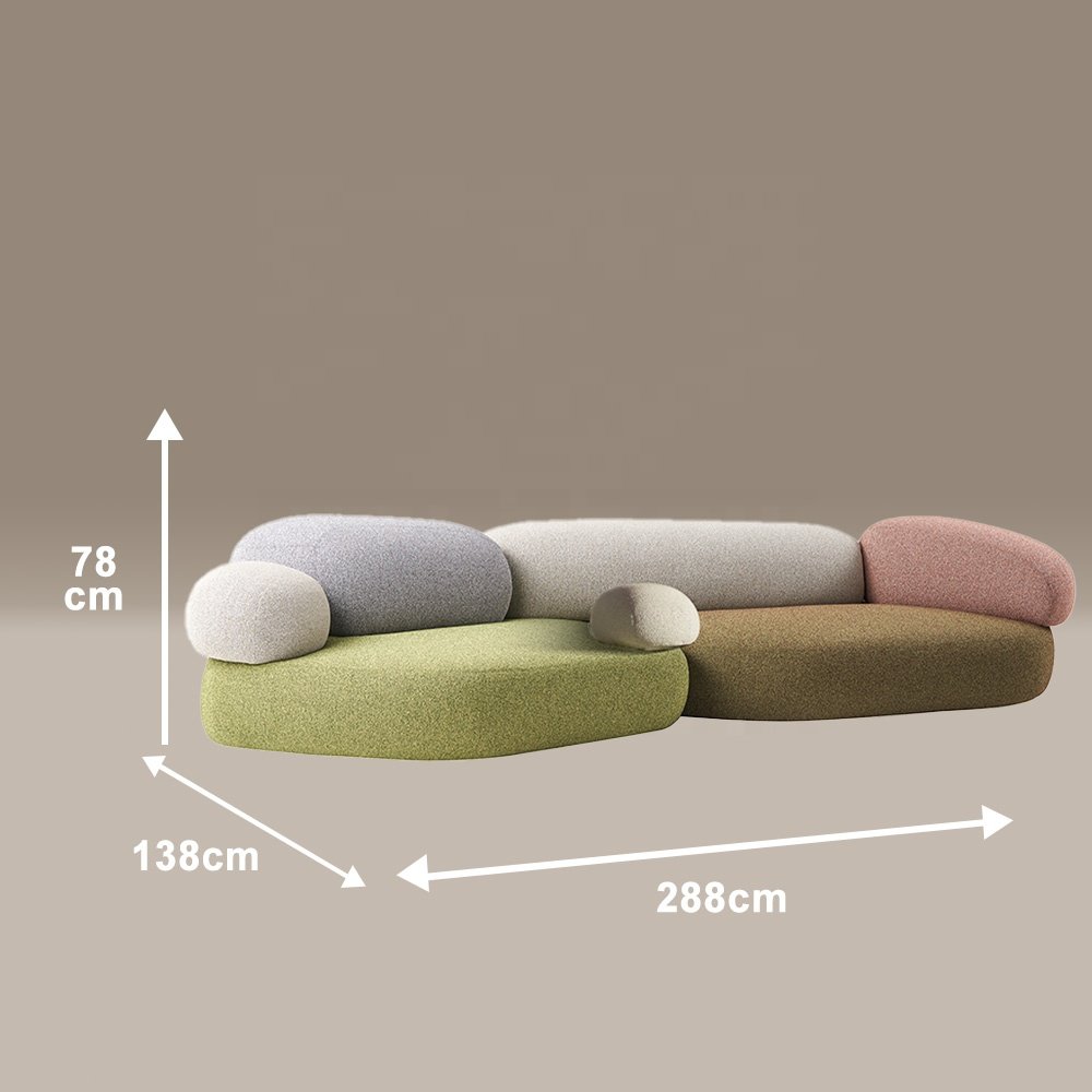 High Quality Suppliers Direct Selling Luxury Fashion Sofa Design Modern Colourful Living Room Sofa