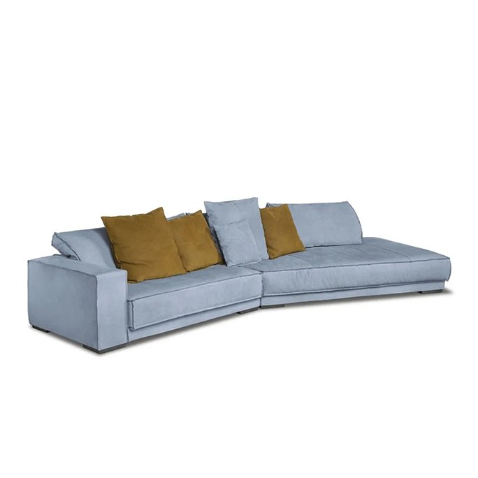 Luxury Chape Apartment Home Furniture Fabric sofa modern couch leather three seater white sofa set furniture living room sofas
