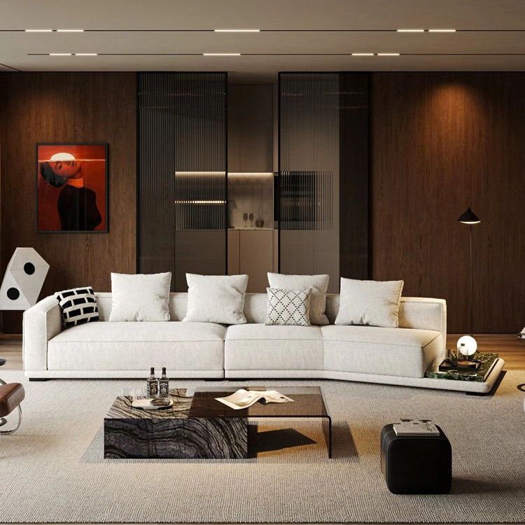 Contempo leather italian furniture modern sofa set high quality sofa set designs modern l shape sofa