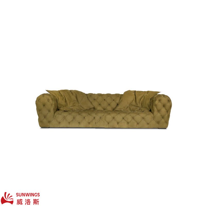 Nordic Chesterfield Modular Sofa Living Room Furniture Modern Luxury Fabric Velvet sofa Living Room Sofas For Villa