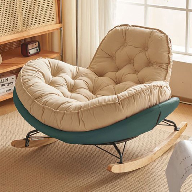 Luxury Sofas Rocking Egg Nordic Single Lounge Chair Velvet Leather Sectional Modern Couch Home Furniture Set Living Room Sofas