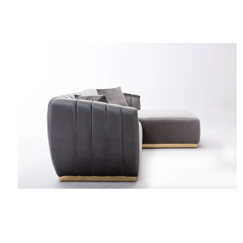 luxurious living room sofa set designs modern l shape sofa
