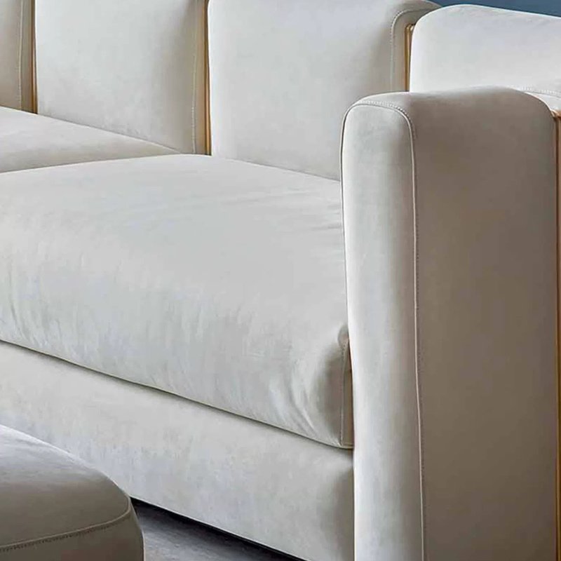Designer High-End Fabric Sofas for Luxury Villa Three Pieces Home Furniture from Guangzhou