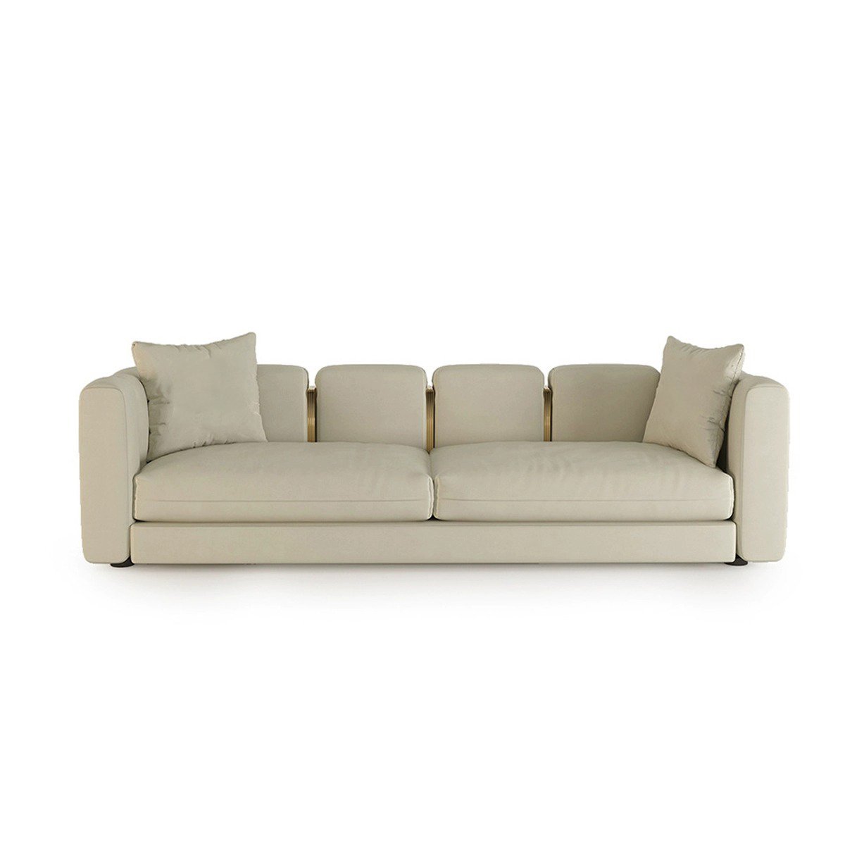 Designer High-End Fabric Sofas for Luxury Villa Three Pieces Home Furniture from Guangzhou