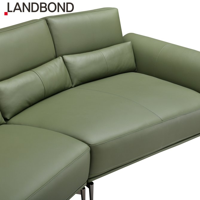 Contemporary Irregular Shape Modern Luxury Living Room Couch Genuine leather Sofa Set Furniture Italian Design Sofa