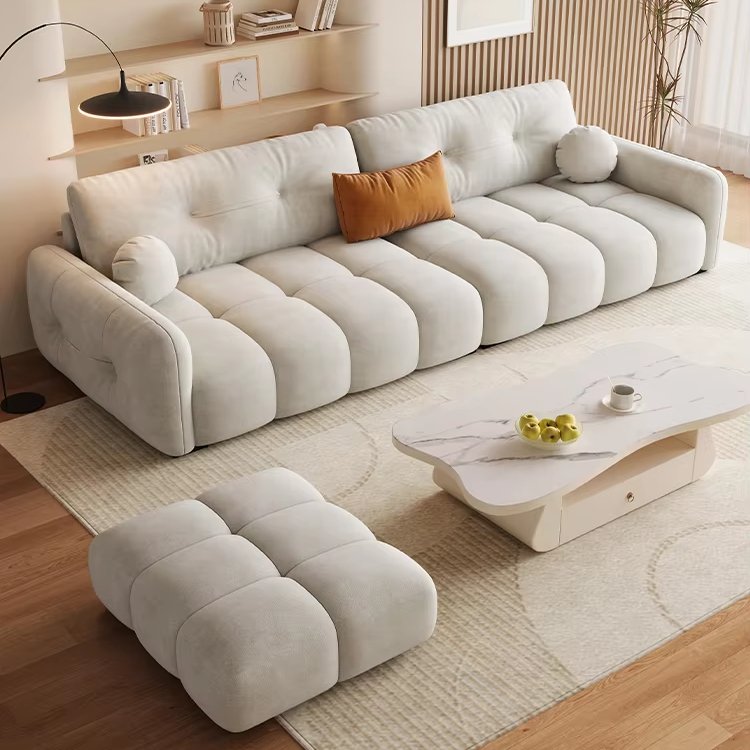 Factory Direct Sofa Living Room Home Furniture Small Apartment Sofa Comfortable Scandinavian Modern Living Room Furniture