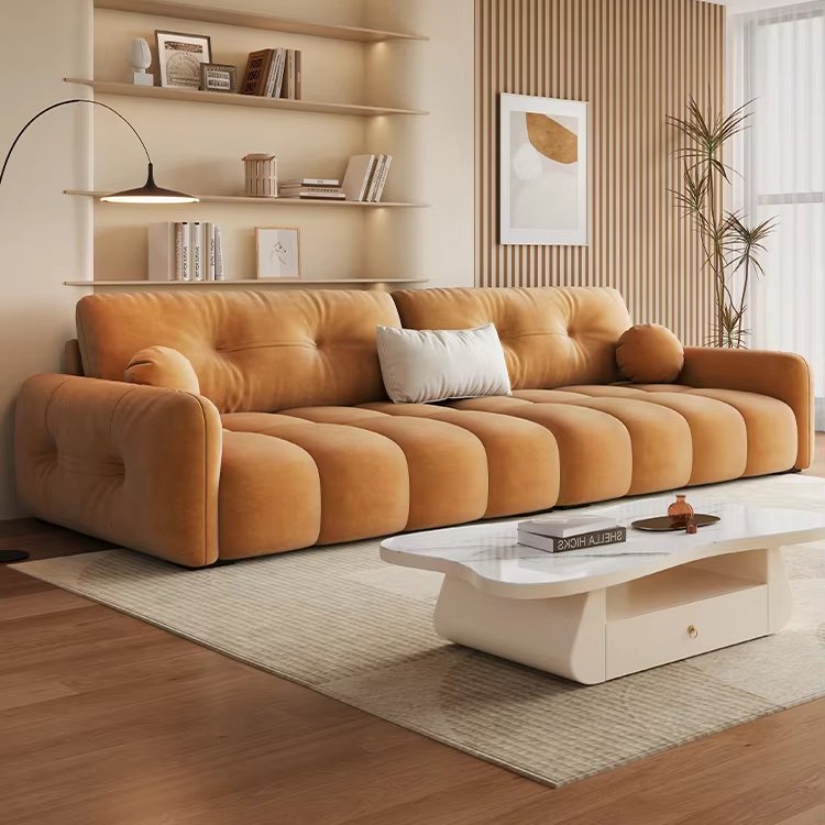 Factory Direct Sofa Living Room Home Furniture Small Apartment Sofa Comfortable Scandinavian Modern Living Room Furniture