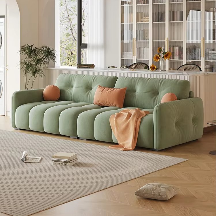 Factory Direct Sofa Living Room Home Furniture Small Apartment Sofa Comfortable Scandinavian Modern Living Room Furniture