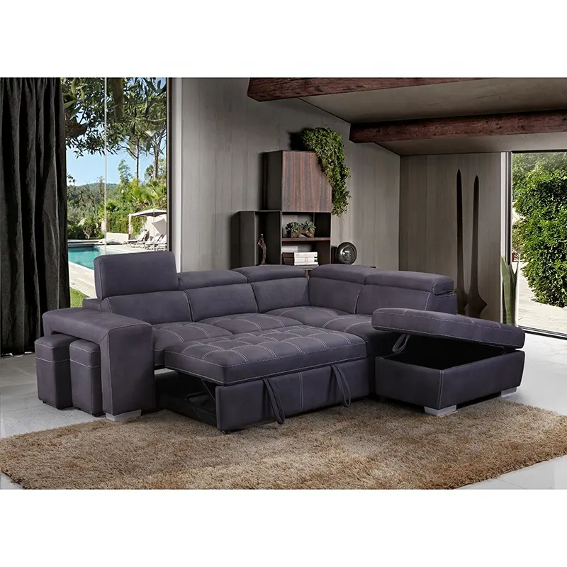 European style Hot selling leather sofa set living room Luxury lounge furniture corner sofa couch living room sofa