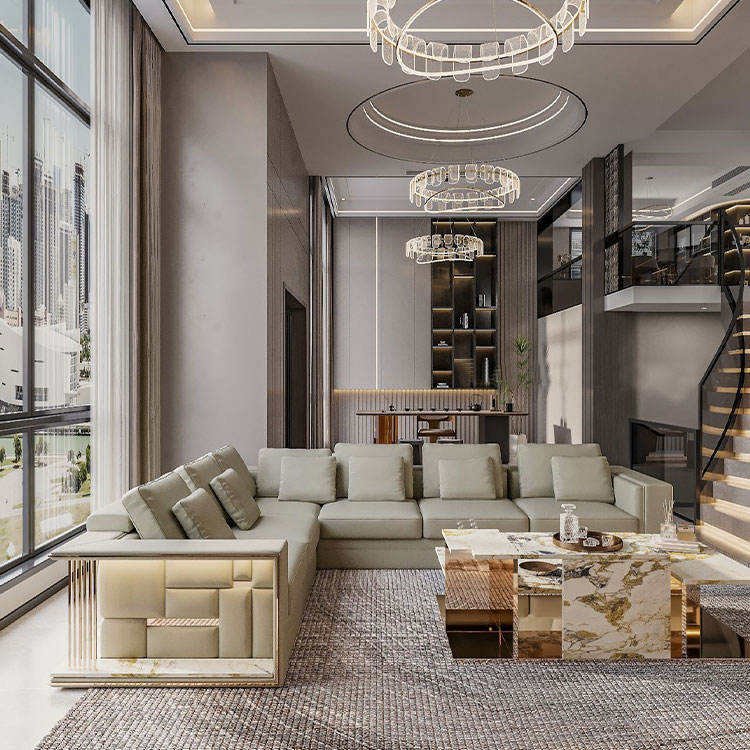 MOONTOP sofas for home luxury couches italian design sectional sofa set furniture luxury leather living room sofas