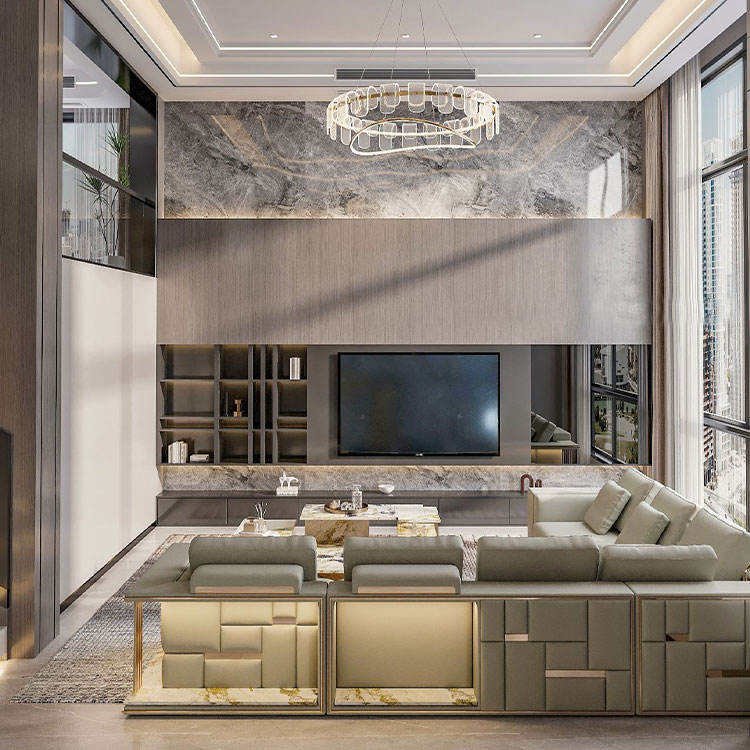 MOONTOP sofas for home luxury couches italian design sectional sofa set furniture luxury leather living room sofas