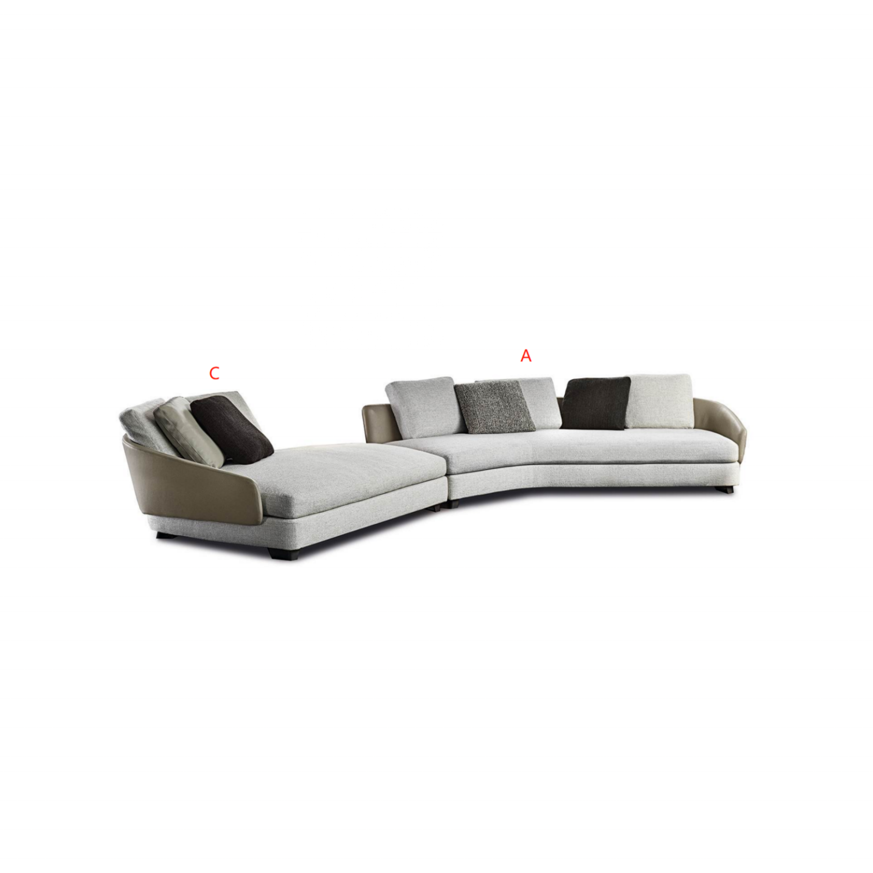 Factory Direct Sale New Arrival Living Room Sofa Modern Sofa Set Luxury Fabric Sectional Sofa