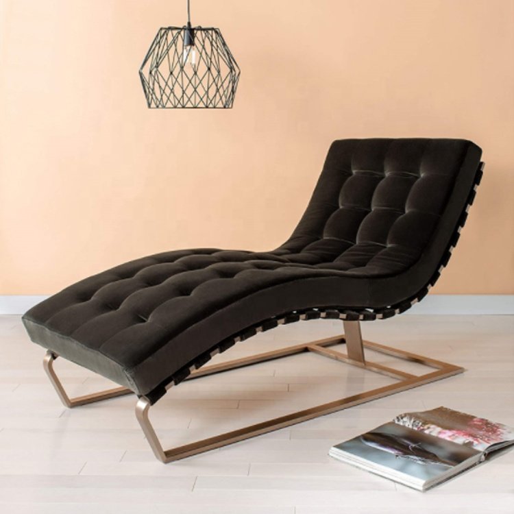 OEM new design light luxury style living room furniture velvet recliner can be casual sofa recliner