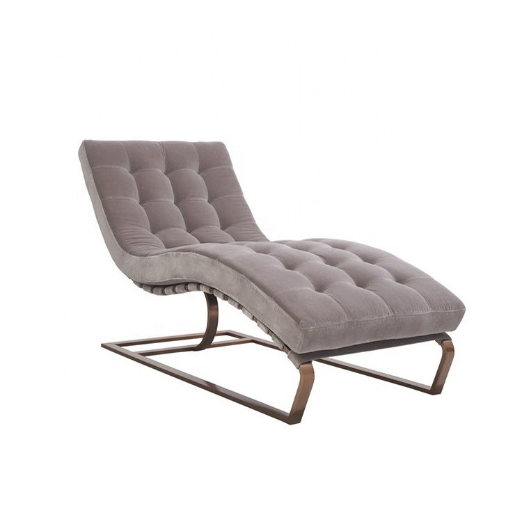OEM new design light luxury style living room furniture velvet recliner can be casual sofa recliner