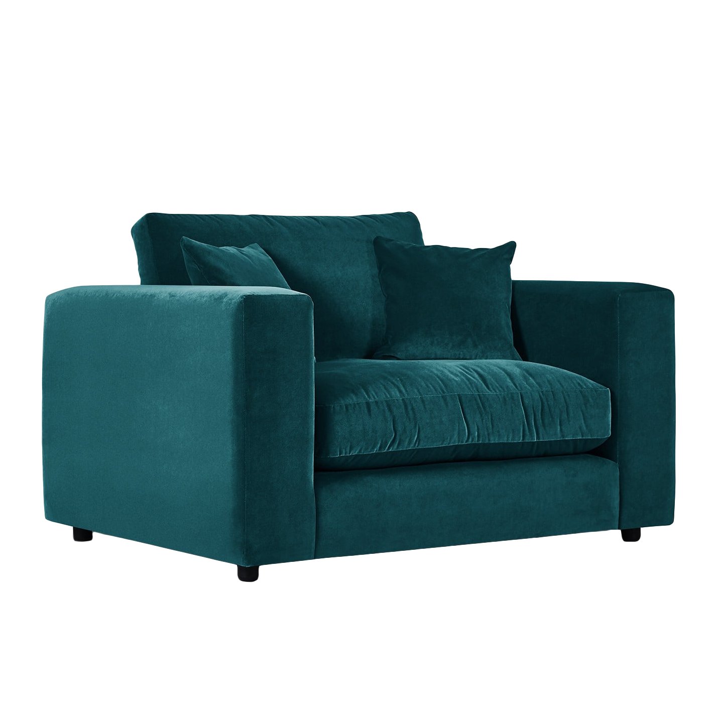 Loveseat sofa best quality indoor furniture using teak wood suitable for sofas in hotel houses and apartments Althaea Loveseat