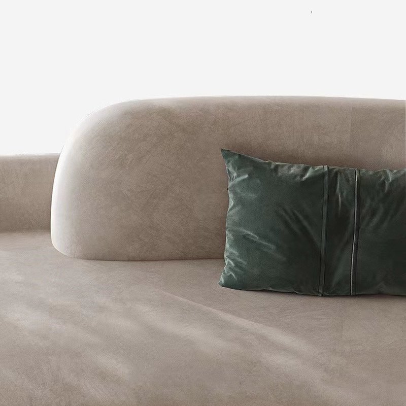 Modern Semicircle Home Sofa Hotel Lobby Office Reception Sofa Living Room Moon Shape Circle Sofa 6 Seat Big Couch