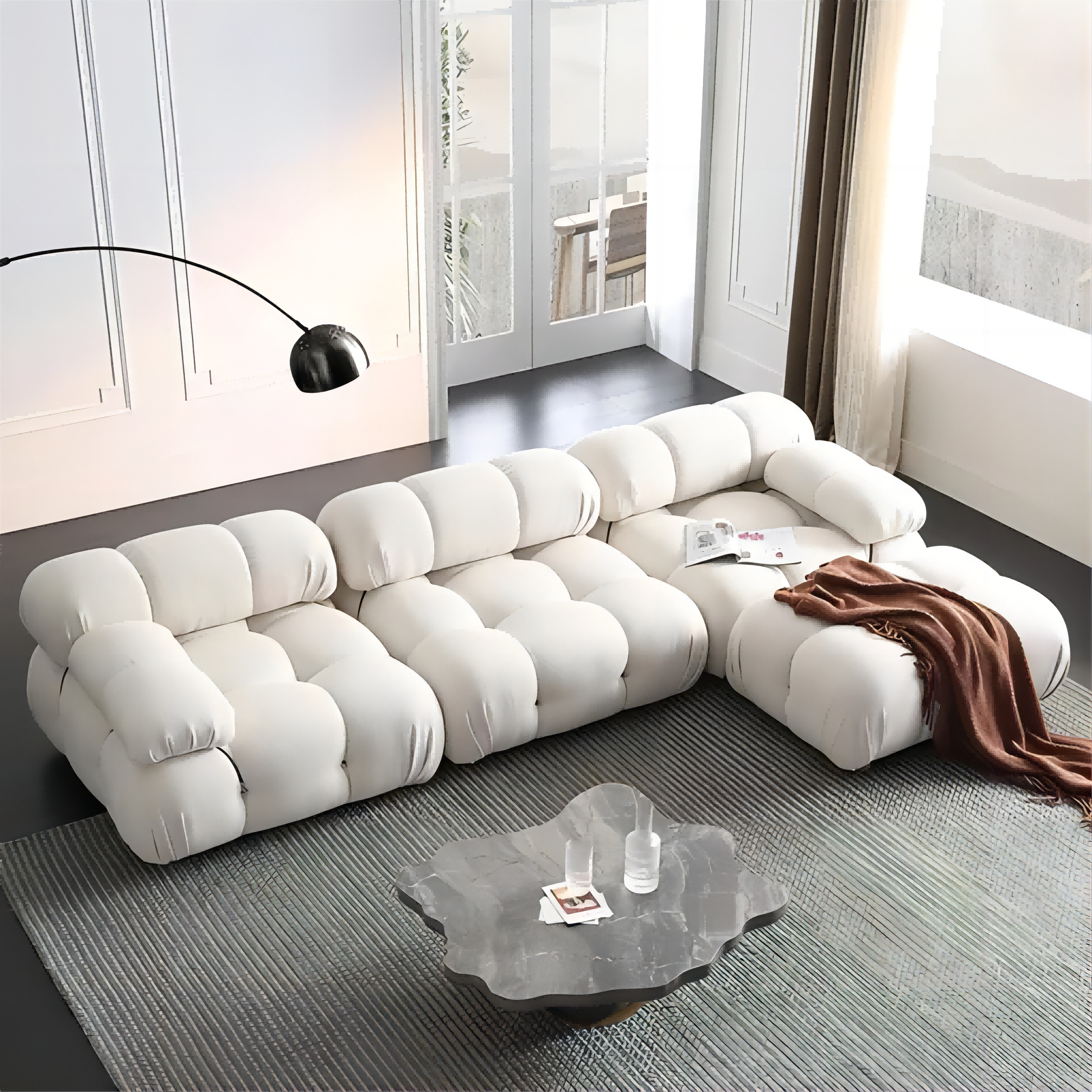 Indoor Living Room Sofas Mario Bellini Modular Sofa