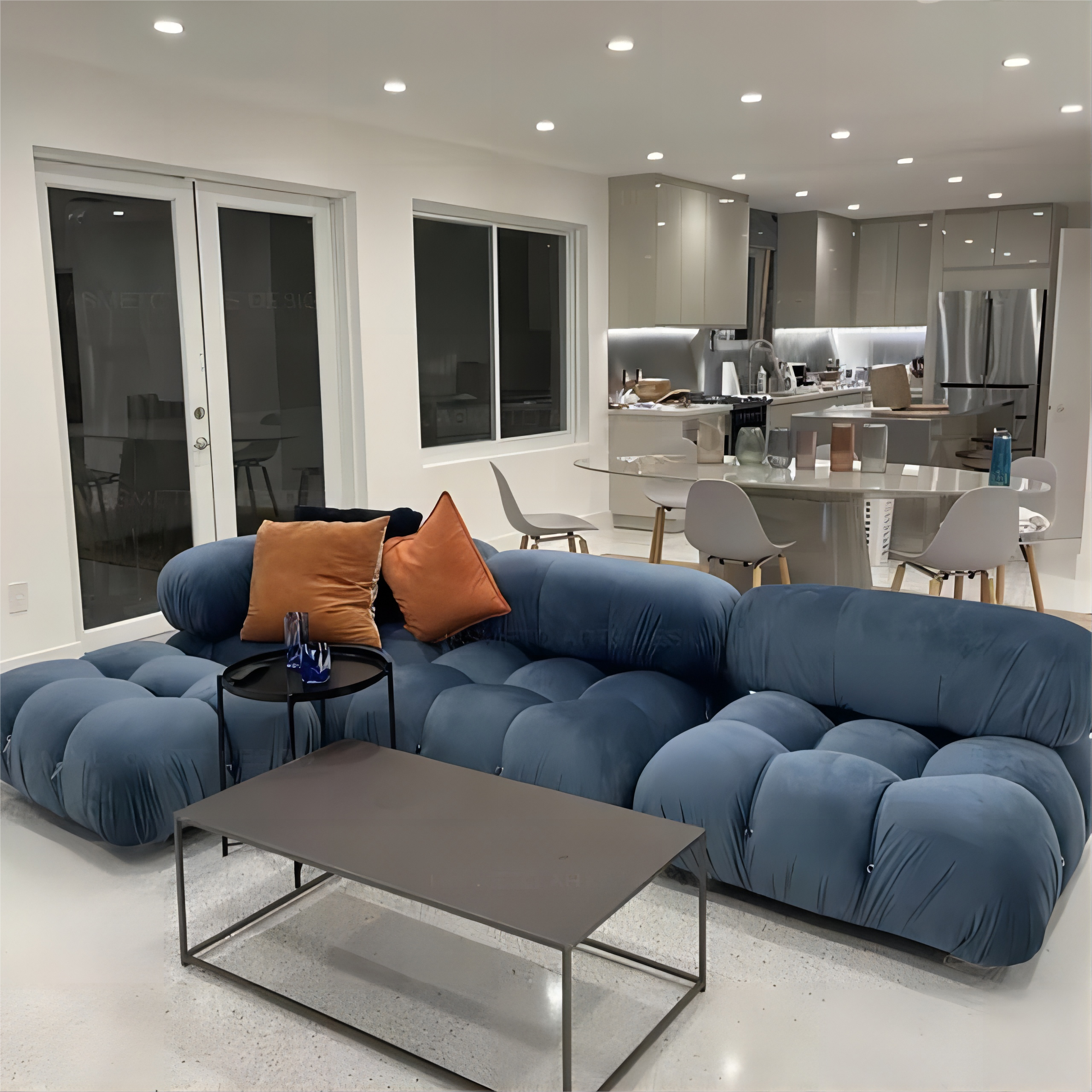Indoor Living Room Sofas Mario Bellini Modular Sofa