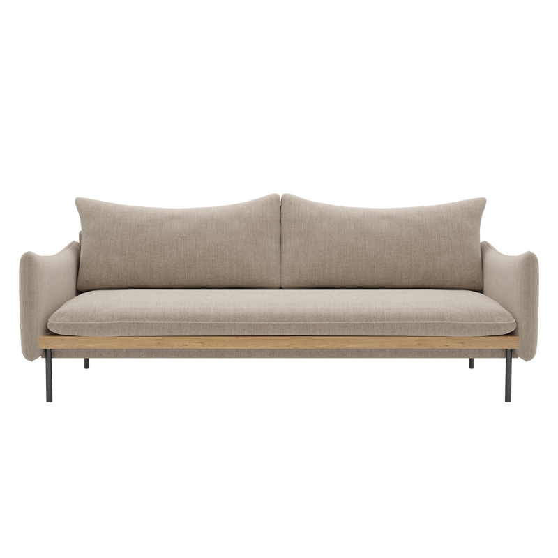 Modern living room nordic linen fabric sofa set furniture modern
