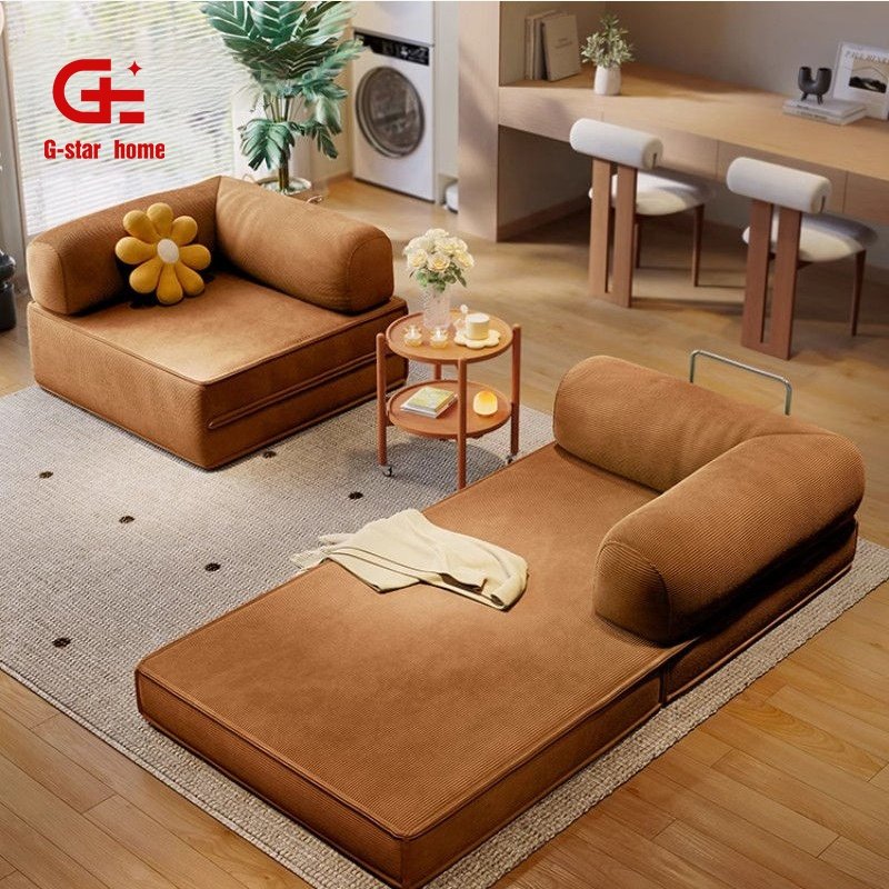 Home Furniture Set Fabrics Manufacture Living Room Sofa Compressed Packing Sofa for Apartment Compressed Packing Sofa