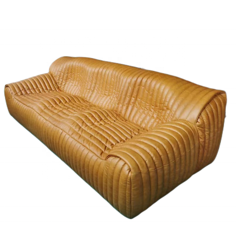 hot selling luxury 100% top grain leather couch living room home office hotel sofa furniture leather couch sofa European