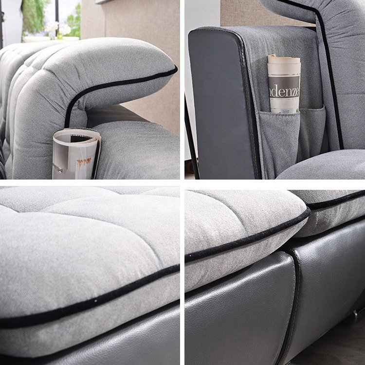 2021 high quality unique fabric leather large sectional home european couch living room sofa