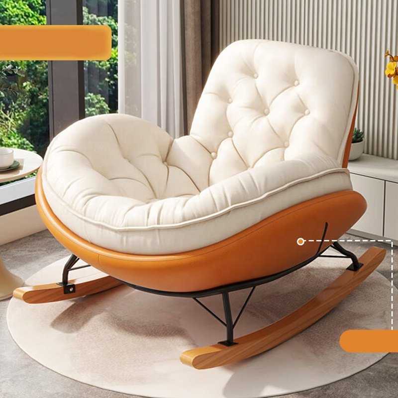 Luxury Sofas Rocking Leather Velvet Wood Nordic Office Hotel Chair Modern Home Couch Sectional Set Furniture Living Room Sofas