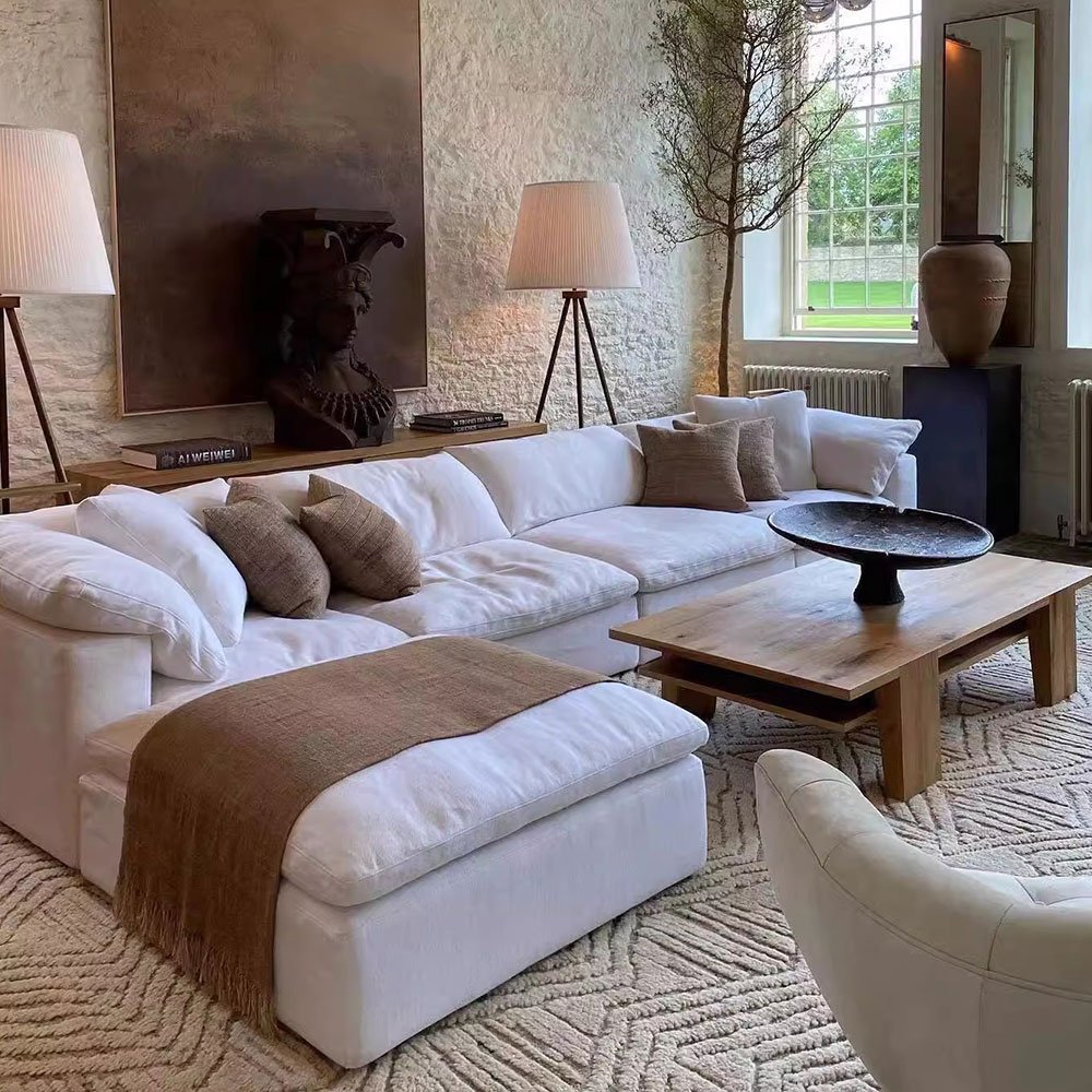 professional Factory Living Room Sofa Set Modern and Minimalist High Grade Living Room Sofa Set Furniture