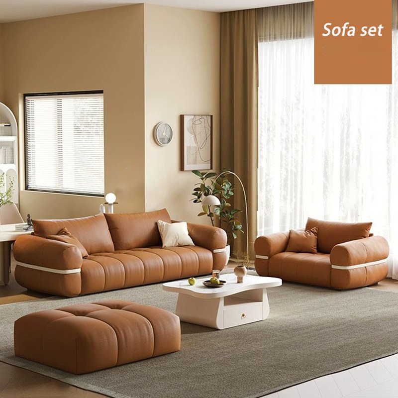 Modern Design Living Room Sofas Set Light Luxury Simple New Living Room Sofas Set