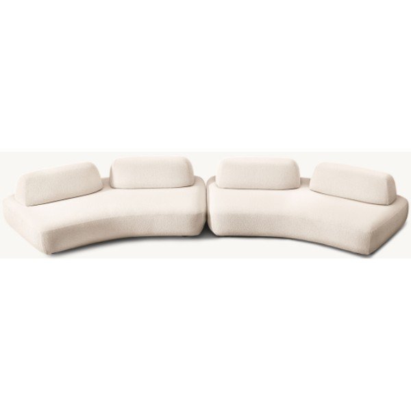 Luxury complete furniture living room upholstery movable backrest sectional indoor sofa