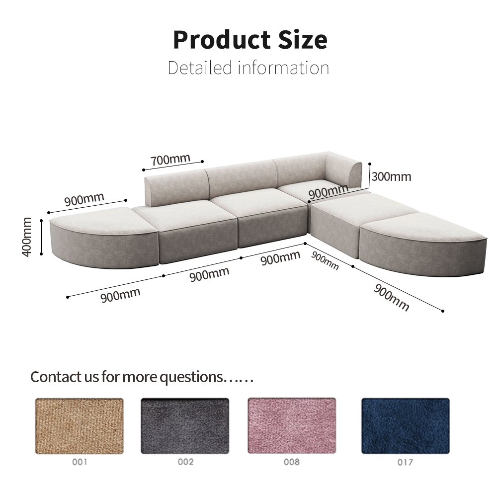 Saien Comfort Sectional Corner Modular Sponge Foam Customized Children Play Couch Sofa Modular Living Room Sofas For Kids