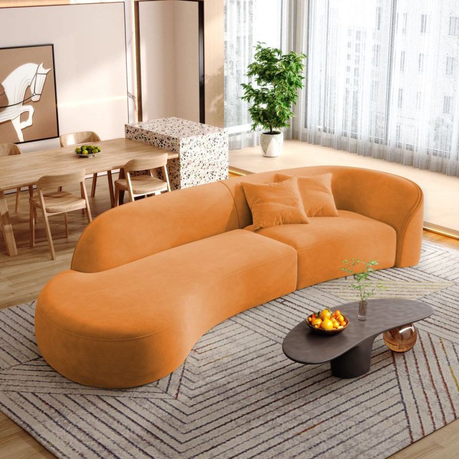 Sofa set furniture living room modern luxury white furniture for living room