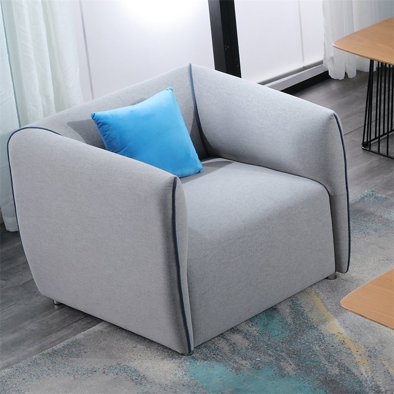 Luxury Home Living Room White Furniture Leather Sofa Set For Hotel