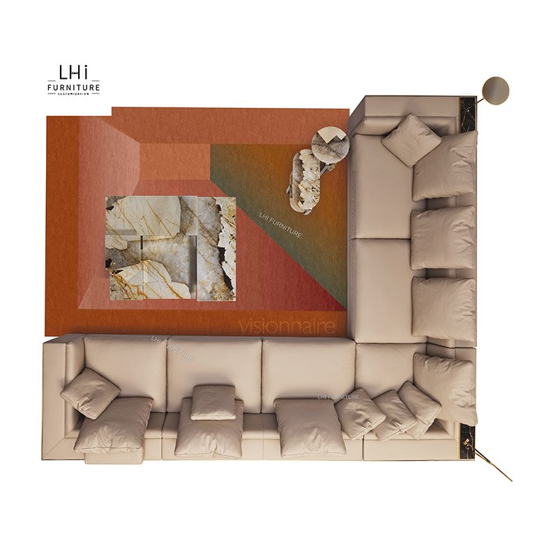 Modular 3 l shape corner sofa set furniture living room modern couches luxury italian sofa set living room furniture sofas set