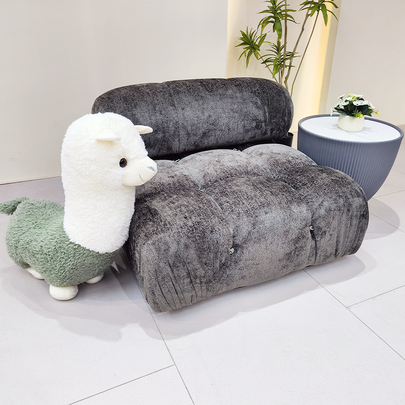 Black Soft Sofas For Home Furniture Living Room Modern Wholesale No Retail Single Sofa Chair Couch Living Room Sofas